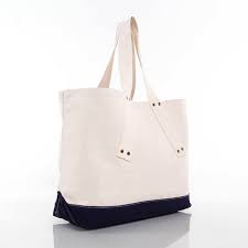 CB Canvas Grommet Tote