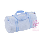 MINT Medium Seersucker Duffel
