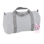 MINT Medium Seersucker Duffel