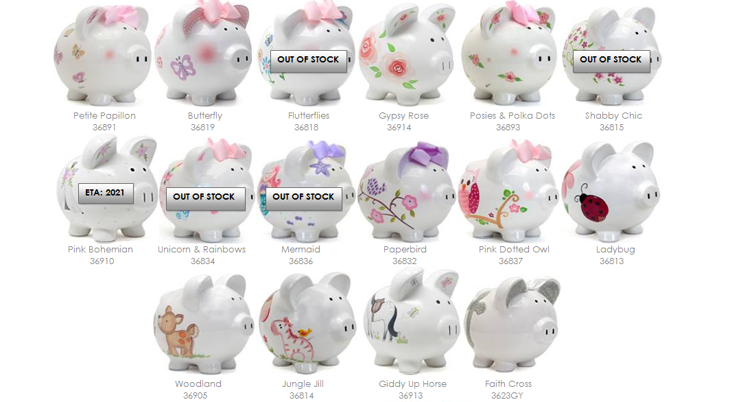 Child to Cherish Piggy Bank