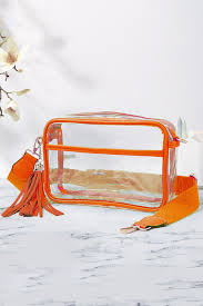 Unni (Mimi) Camera-style Game Day Clear Crossbody