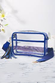 Unni (Mimi) Camera-style Game Day Clear Crossbody